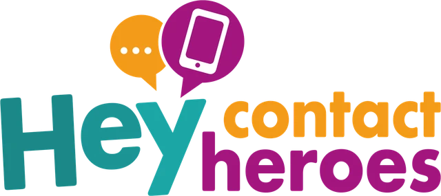 hey contact heroes Logo